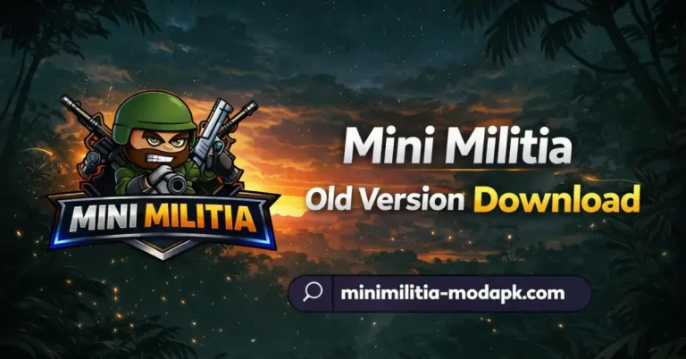Mini Militia Old Version Download