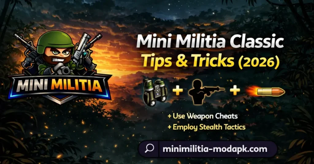 Why Choose Mini Militia Mod APK Mini Militia Classic Tips & Tricks (2026)