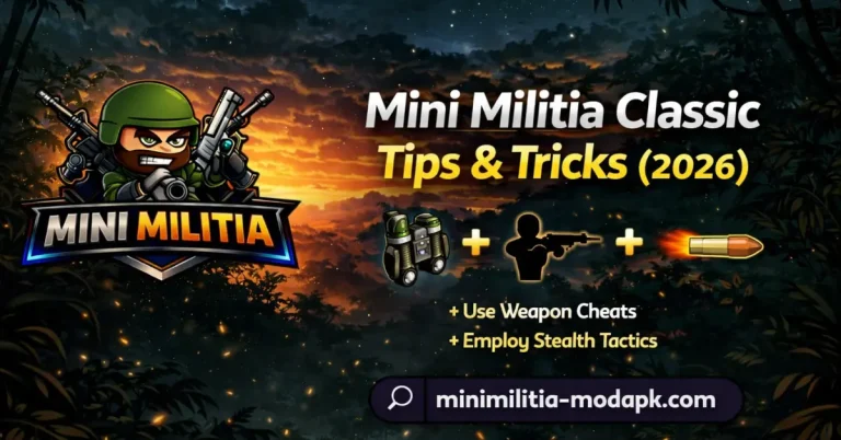 Mini Militia Classic Tips & Tricks (2026)